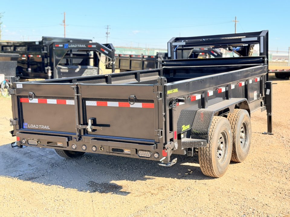 New 2026 Load Trail 7-14 Gooseneck Dump W/ 14 PLY Tire Upgrade 7K Axles