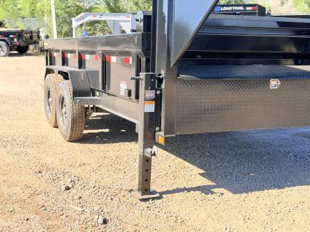 New 2026 Load Trail 7-14 Gooseneck Dump W/ 14 PLY Tire Upgrade 7K Axles