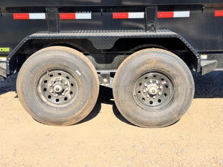 New 2026 Load Trail 7-14 Gooseneck Dump W/ 14 PLY Tire Upgrade 7K Axles