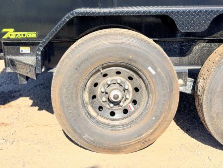 New 2026 Load Trail 7-14 Gooseneck Dump W/ 14 PLY Tire Upgrade 7K Axles