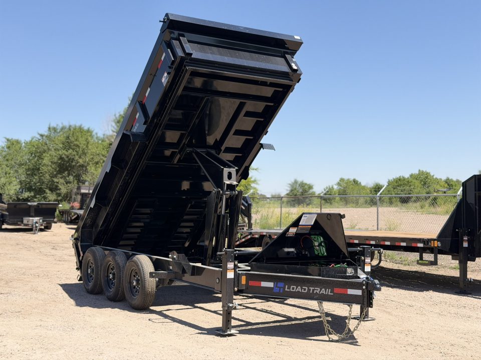 New 2026 Load Trail 7-16 Dump Triple 7K Axles