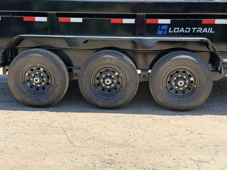 New 2026 Load Trail 7-16 Dump Triple 7K Axles