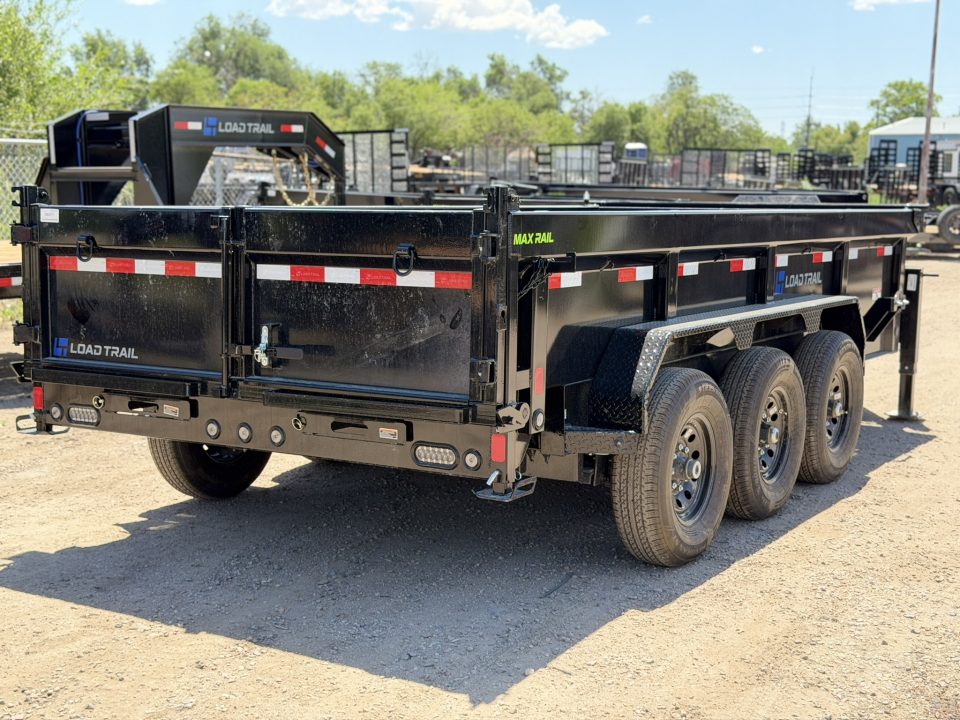 New 2026 Load Trail 7-16 Dump Triple 7K Axles