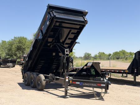New 2026 Load Trail 7-16 Dump Triple 7K Axles