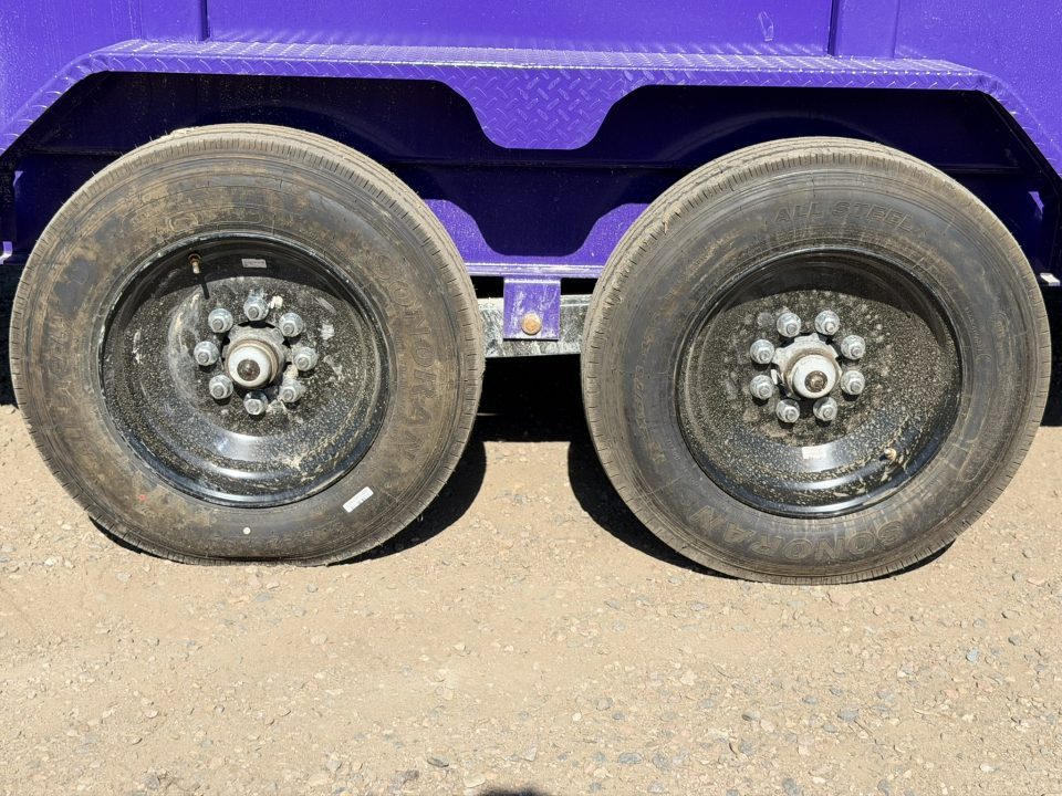 New 2026 Load Trail 7-16-4H Telescopic Gooseneck Dump W/ 16 PLY Tire upgrade 8K Axles