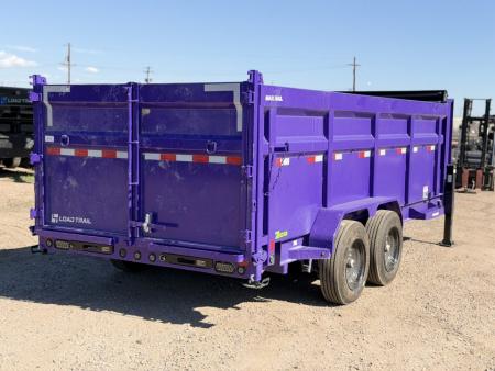 New 2026 Load Trail 7-16-4H Telescopic Gooseneck Dump W/ 16 PLY Tire upgrade 8K Axles