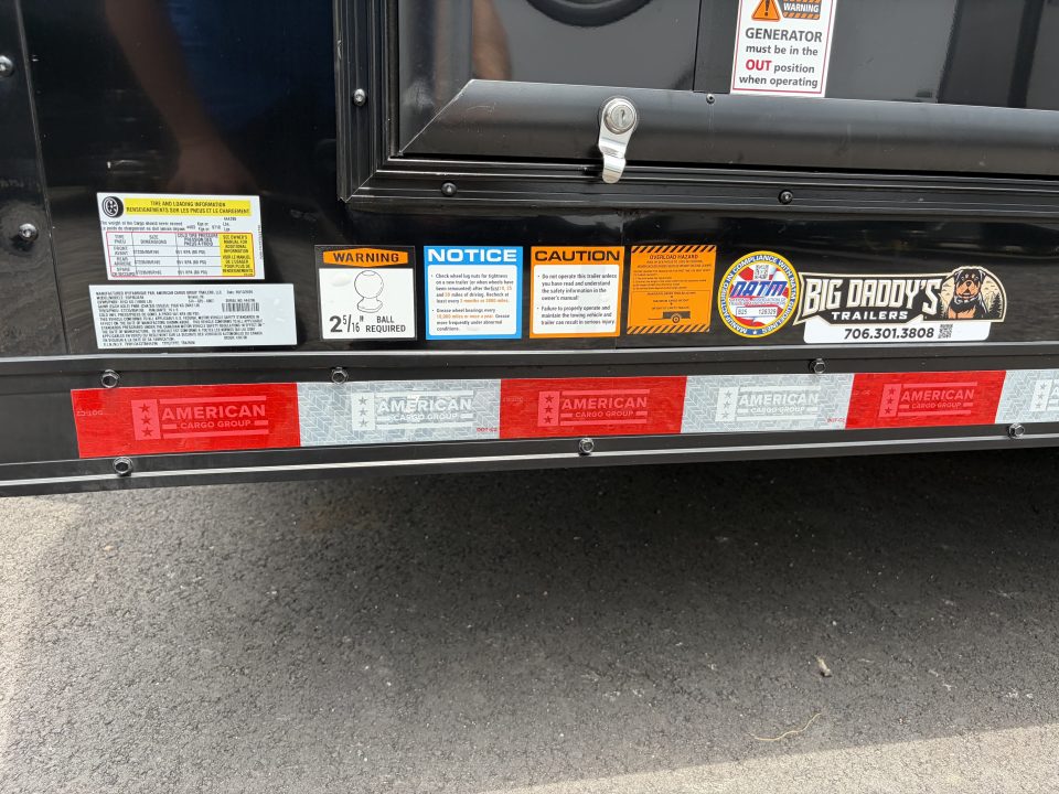 New 2026 Haulmark EDGE 34 Race Trailer With Turbo Package, Polycor, Insulated, Black Trim Package