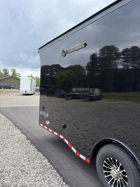 New 2026 Haulmark EDGE 34 Race Trailer With Turbo Package, Polycor, Insulated, Black Trim Package