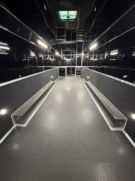 New 2026 Haulmark EDGE 34 Race Trailer With Turbo Package, Polycor, Insulated, Black Trim Package