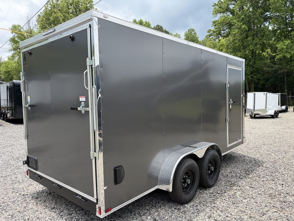 New 2026 Spartan 7X16 Enclosed Trailer, 10K GVWR, Pro Series, PolyCor, StableDeck, 7' Interior