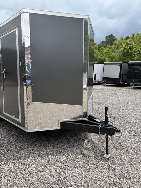 New 2026 Spartan 7X16 Enclosed Trailer, 10K GVWR, Pro Series, PolyCor, StableDeck, 7' Interior
