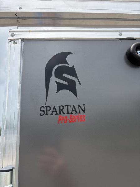 New 2026 Spartan 7X16 Enclosed Trailer, 10K GVWR, Pro Series, PolyCor, StableDeck, 7' Interior