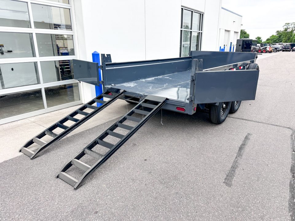 New DCB 83X14 14K DUMP TRAILER - GRAY