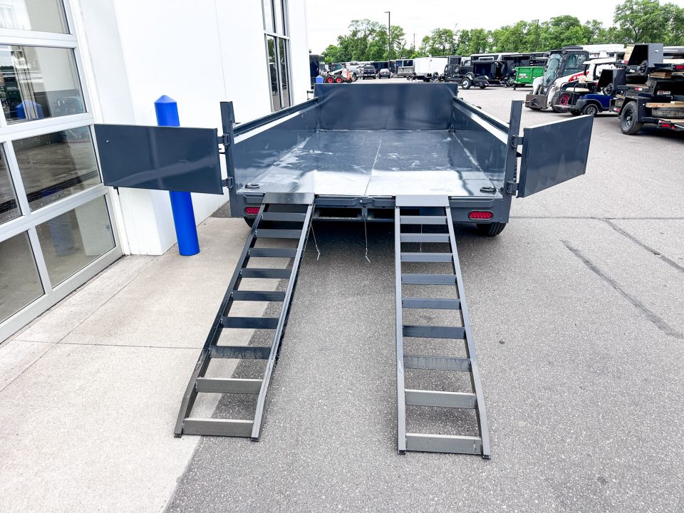 New DCB 83X14 14K DUMP TRAILER - GRAY
