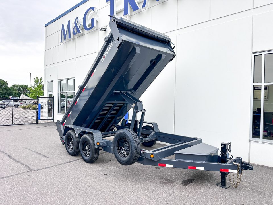 New DCB 83X14 14K DUMP TRAILER - GRAY