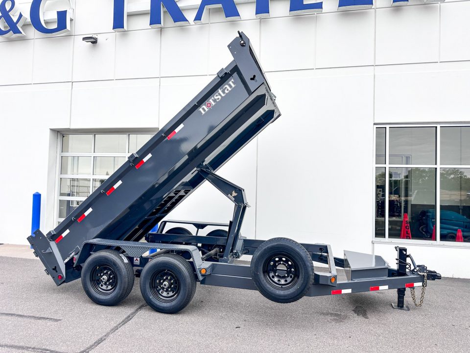New DCB 83X14 14K DUMP TRAILER - GRAY
