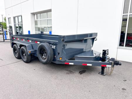 New DCB 83X14 14K DUMP TRAILER - GRAY