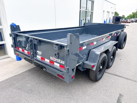 New DCB 83X14 14K DUMP TRAILER - GRAY