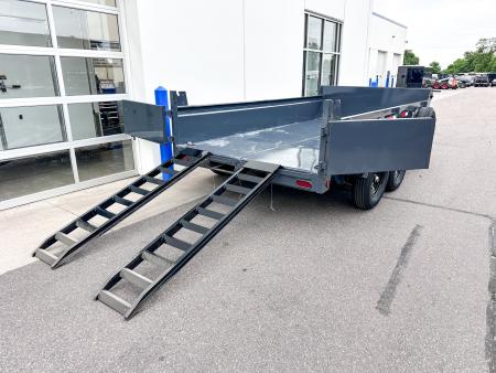 New DCB 83X14 14K DUMP TRAILER - GRAY