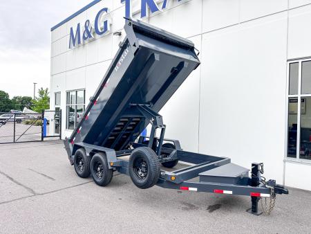 New DCB 83X14 14K DUMP TRAILER - GRAY
