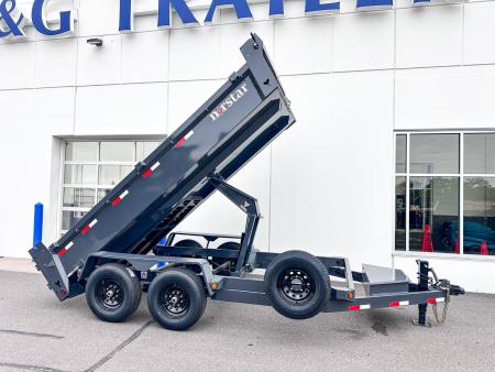 New DCB 83X14 14K DUMP TRAILER - GRAY