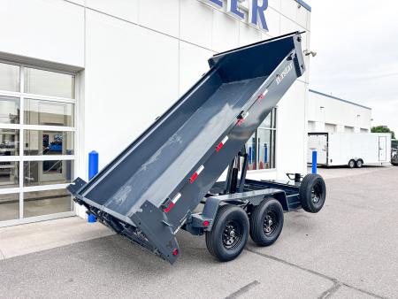 New DCB 83X14 14K DUMP TRAILER - GRAY