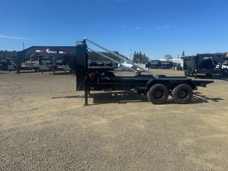 New 2026 Ironstar Beds 83X16/16 ROLL OFF DUMP Dump Trailer 48"SIDES GOOSENECK