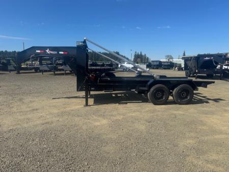 New 2026 Ironstar Beds 83X16/16 ROLL OFF DUMP Dump Trailer 48"SIDES GOOSENECK