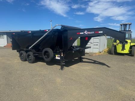 New 2026 Ironstar Beds 83X16/16 ROLL OFF DUMP Dump Trailer 48"SIDES GOOSENECK