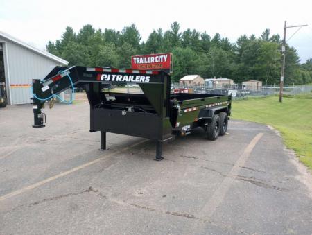 New 2026 PJ TRAILERS 83  x 16' DL Gooseneck Dump Trailer