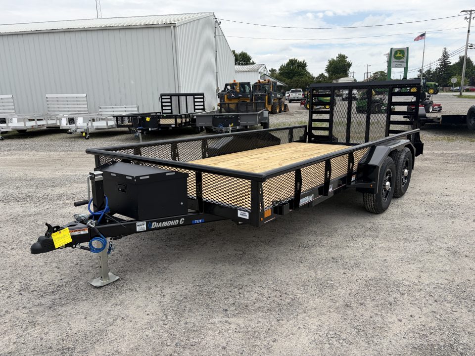 New 2026 Diamond C Trailers TUT206L16X82 (82" X 16') 9.9K Utility Trailer