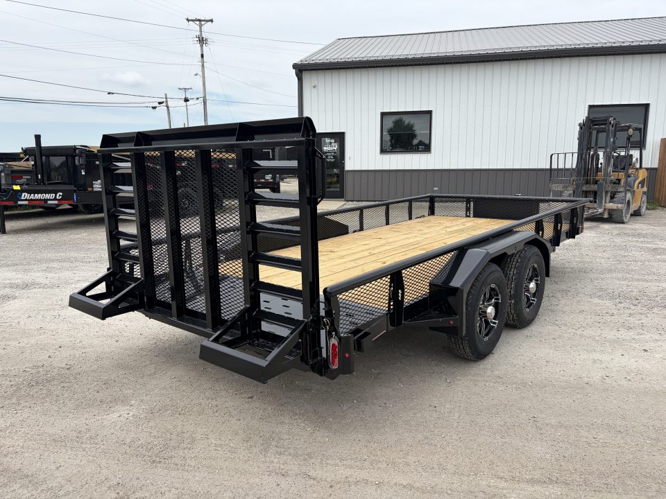 New 2026 Diamond C Trailers TUT206L16X82 (82" X 16') 9.9K Utility Trailer