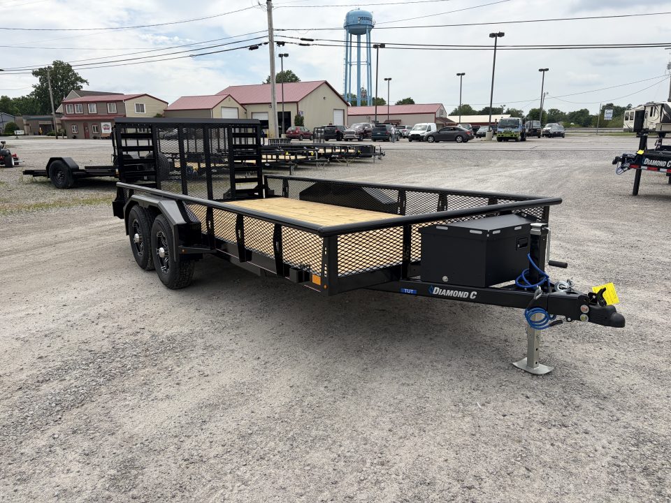 New 2026 Diamond C Trailers TUT206L16X82 (82" X 16') 9.9K Utility Trailer