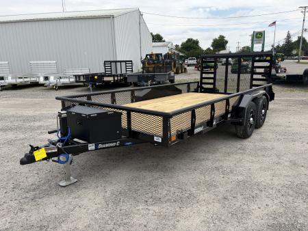 New 2026 Diamond C Trailers TUT206L16X82 (82  X 16') 9.9K Utility Trailer