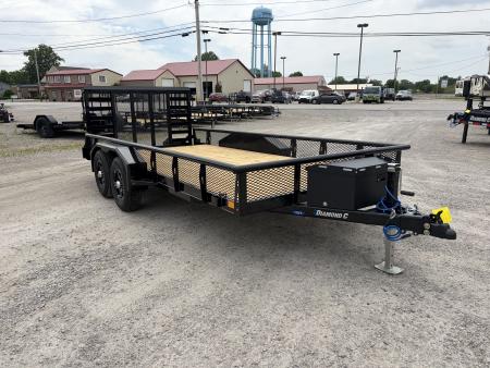 New 2026 Diamond C Trailers TUT206L16X82 (82" X 16') 9.9K Utility Trailer