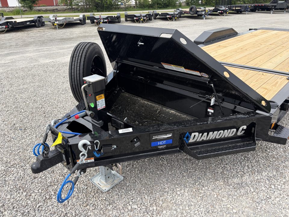 New 2026 Diamond C Trailers HDT208L20X82 (82" X 20') 18K (Pacesetter Ed.) Partial Tilt Equipment Trailer