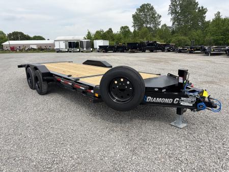New 2026 Diamond C Trailers HDT208L20X82 (82" X 20') 18K (Pacesetter Ed.) Partial Tilt Equipment Trailer