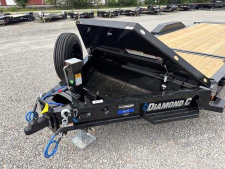 New 2026 Diamond C Trailers HDT208L20X82 (82" X 20') 18K (Pacesetter Ed.) Partial Tilt Equipment Trailer