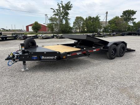 New 2026 Diamond C Trailers HDT208L20X82 (82" X 20') 18K (Pacesetter Ed.) Partial Tilt Equipment Trailer