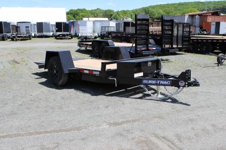 New 2026 Sure-Trac 5x10 6K Single Axle Tilt Equipment Trailer
