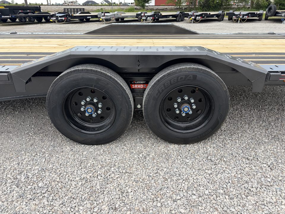 New 2026 Diamond C Trailers HXD208L24X102 (24' x 102") Full Width Partial Tilt Equipment Trailer