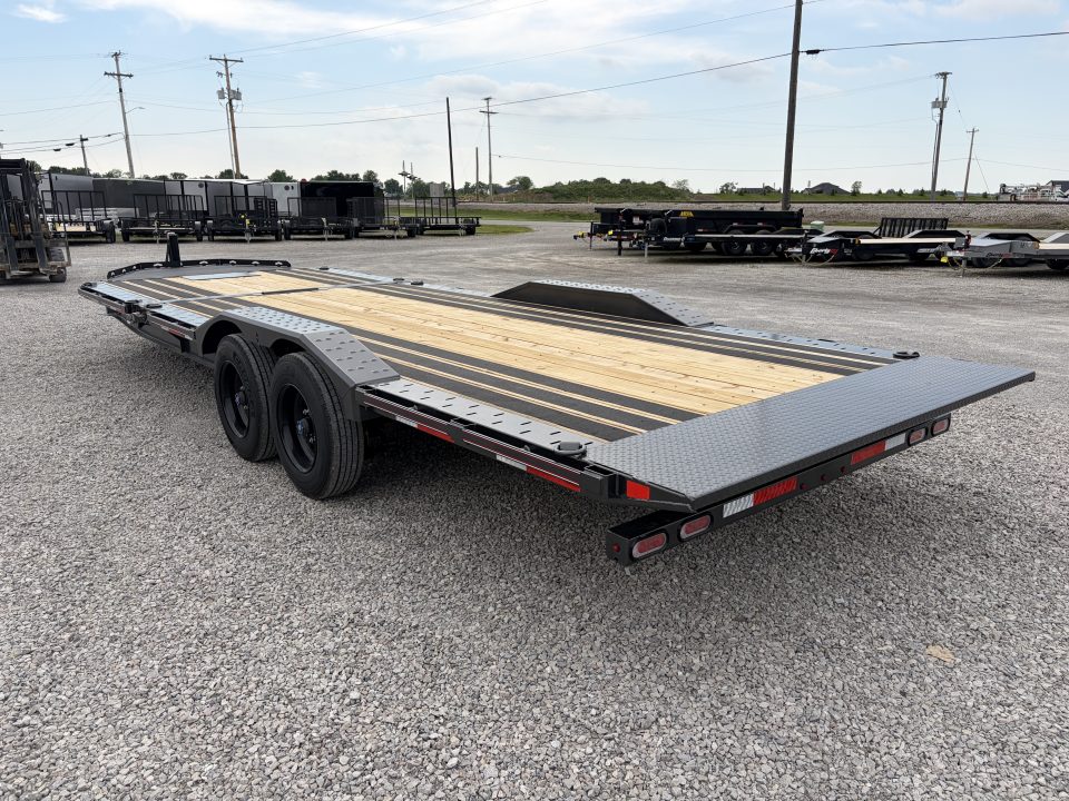New 2026 Diamond C Trailers HXD208L24X102 (24' x 102") Full Width Partial Tilt Equipment Trailer