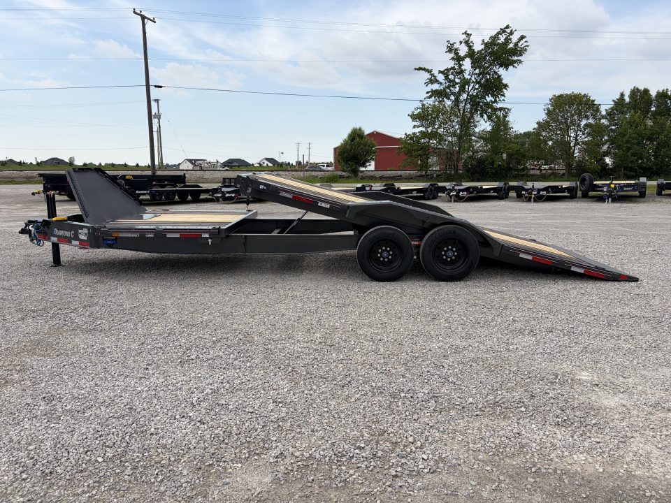 New 2026 Diamond C Trailers HXD208L24X102 (24' x 102") Full Width Partial Tilt Equipment Trailer