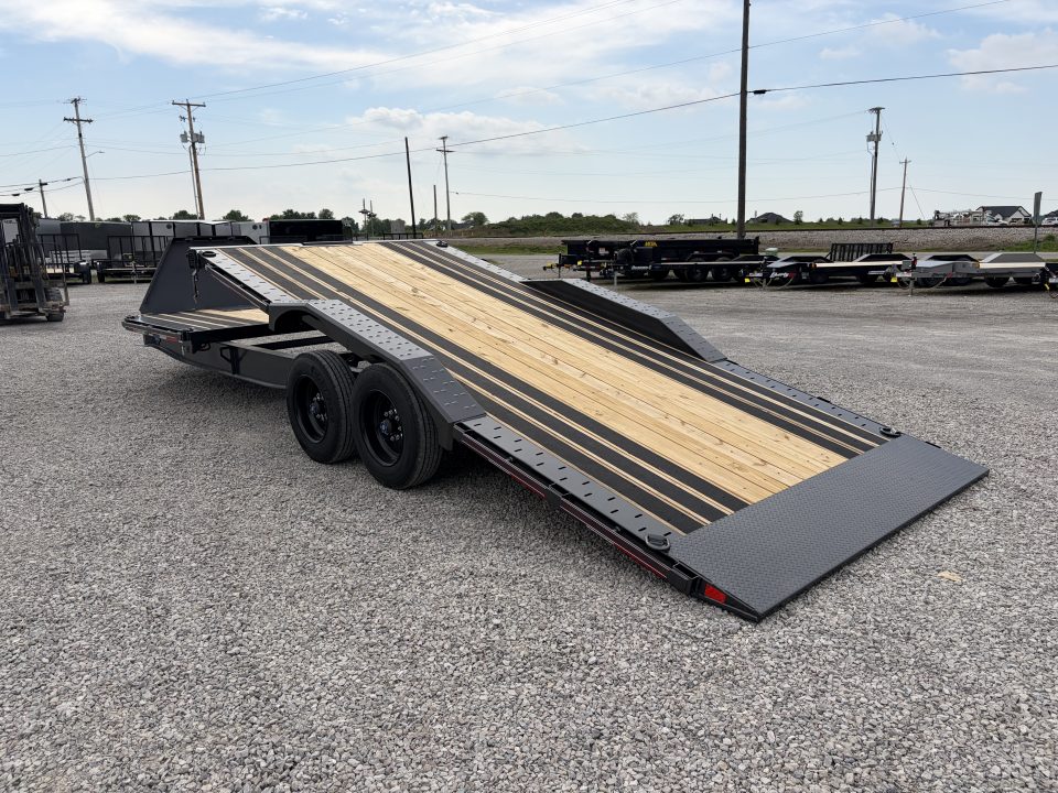 New 2026 Diamond C Trailers HXD208L24X102 (24' x 102") Full Width Partial Tilt Equipment Trailer