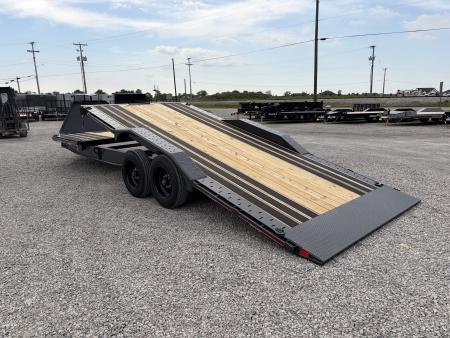New 2026 Diamond C Trailers HXD208L24X102 (24' x 102") Full Width Partial Tilt Equipment Trailer