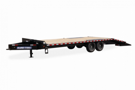New 2026 Sure-Trac 8.5x20+5 17.6K K HD Beavertail Deckover Trailer