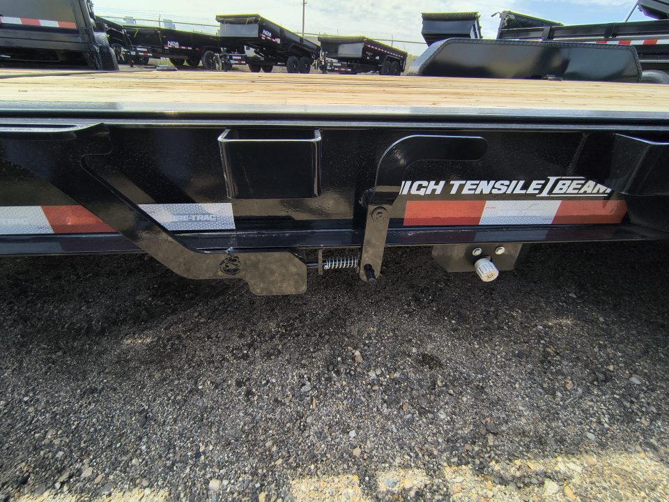 New 2025 Sure-Trac 7X22 (18+4) 17.6k PRO SERIES BEAM TILT Equipment Trailer