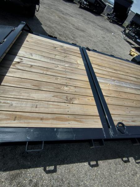 New 2025 Sure-Trac 7X22 (18+4) 17.6k PRO SERIES BEAM TILT Equipment Trailer