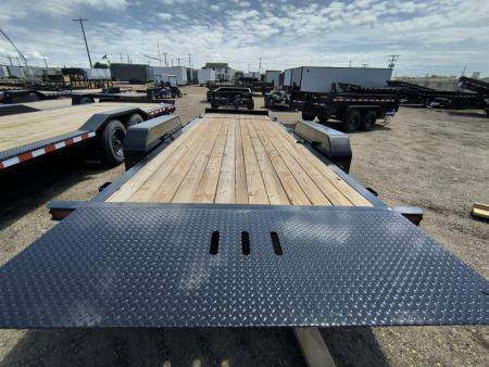 New 2025 Sure-Trac 7X22 (18+4) 17.6k PRO SERIES BEAM TILT Equipment Trailer