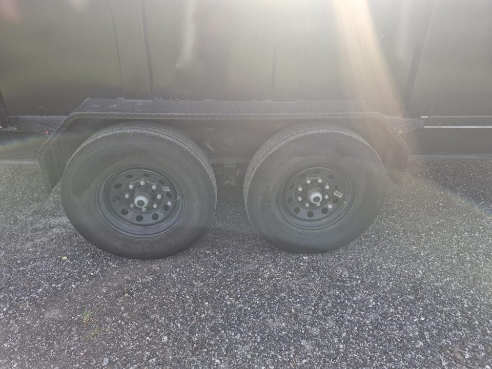 New 2025 Trail Maxx Trailers 7 x 16ft. Gooseneck Dump Trailer with 4' Sides and 14,000K Capacity Dump Trailer